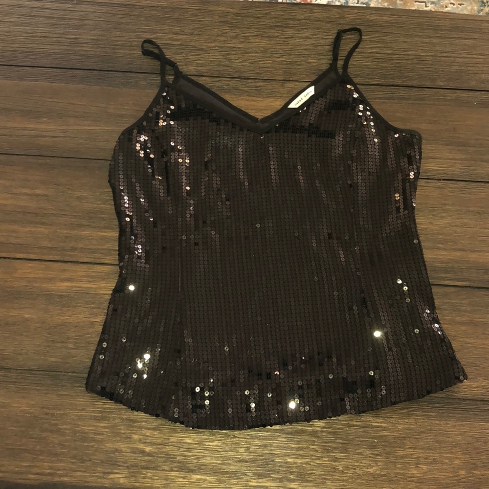 Black Sparkly Tank